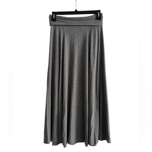 Women’s Maxi Skirt or Strapless Dress Size Medium Grey Color Gray 2 in 1
